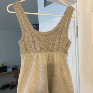 Abercrombie Gray Top (sleeveless)